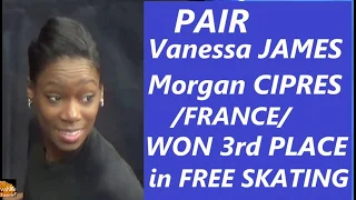 NEWS PAIRS FINAL RESULTS World Figure Skating Championships 2019 / FREE DANCE RESULTS/ JAMES CIPRES