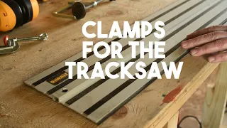 Clamps for the DeWALT tracksaw