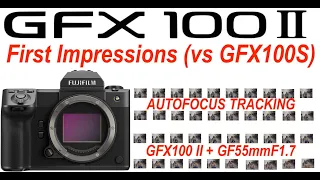 Fujifilm GFX100II and GF55mm f/1.7 - My First Impressions and Quick Tests (vs GFX100S)