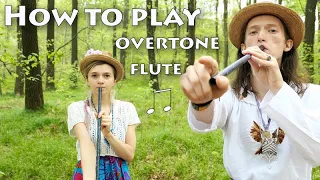 Harevis - How to play Overtone Flute? - tutorial / lesson