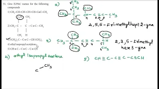 Hydrocarbons book back question 31| 11th chemistry | unit 13 | tn syllabus 2022