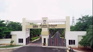 SRV PUBLIC SCHOOL SAMAYAPURAM - EAGLE VIEW BOUNDRY WALL VIDEO