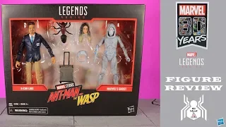 Marvel Legends 80th Anniversary LUIS & GHOST Ant-Man Wasp 2 Pack Figure Review