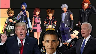 Presidents Rank Kingdom Hearts Characters