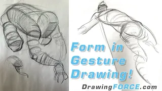 Unlocking the Power of Form in Gesture Drawing: FORCE  Friday 161