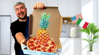 I Taught Italian Chef How To Make American Pizza