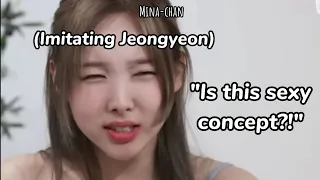 jeongyeon *genuine* reaction at nayeon's solo debut 😂