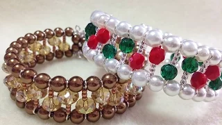 (Tutorial) Opulent Christmas Bracelet (Video 111)