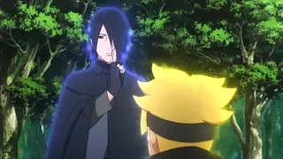 Sasuke Trains Boruto & Shows Him Kage Bunshin no Jutsu [60 FPS] Boruto: Naruto Next Generations