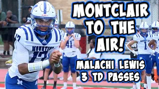 Montclair 30 Clifton 15 | Week 0 Highlights | Malachi Lewis 3 TD Passes in Debut!