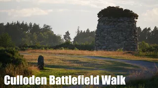 Culloden Battlefield: A silent walk (for respect) past the sad row of Clan Graves