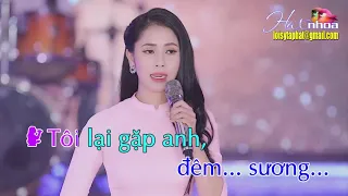 Karaoke - Trăng Tàn Trên Hè Phố - Nam Hát Với Phương Anh & Phương Ý