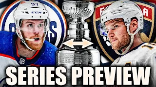 EDMONTON OILERS VS FLORIDA PANTHERS 2024 PLAYOFFS STANLEY CUP FINALS SERIES PREVIEW & PREDICTIONS