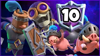 Top 10 with Evolved Royal Recruits Deck.!