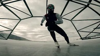 Speed skater Kjeld Nuis cracks 100 km/h barrier in Norway