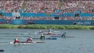 Ukraine's Yuri Cheban Wins 200m Canoe Sprint Gold - London 2012 Olympics