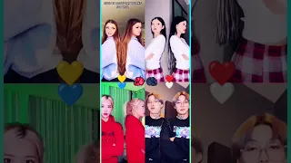 [TWINS FIGHT]😈 Brooke Monk Vs KikaKim Vs Sia Jiwoo Vs Ten Yujin😋 #shorts #tiktok