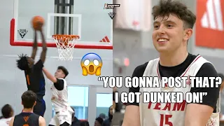 ELI ELLIS GOT DUNKED ON AND RESPONDS WITH A 30 BALL!!