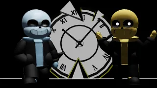 Time Paradox Event beaten (Roblox Au Sans Battles [Remake])