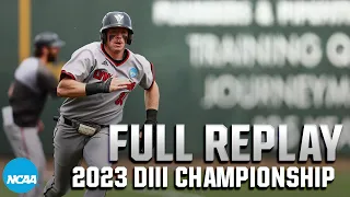 2023 DIII baseball championship final game 1: Lynchburg vs. Johns Hopkins | FULL REPLAY