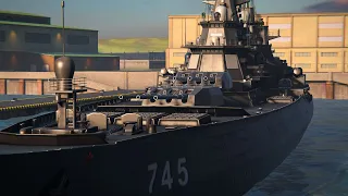 RF Moscow  -  33.000 AC -  Best Battleships For Hunting Catfish (Submarine)  -  Modern Warships