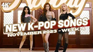 NEW K-POP SONGS | NOVEMBER 2023 (WEEK 4)