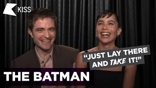 ROBERT PATTINSON DRIPPED SWEAT IN MY MOUTH! 💦 | The Batman Robert Pattinson & Zoe Kravitz