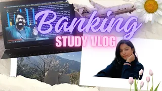 A Day in the life of a Banking Aspirant|| Study Vlog||  #banking #aspirantlife #studyvlog