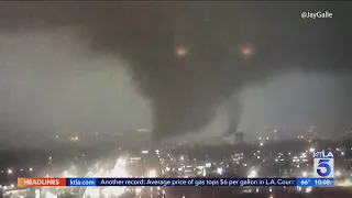 Tornado rips through New Orleans' Lower Ninth Ward