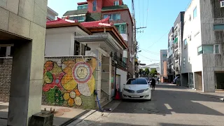 [4K] Seoul Walk - Seogyo dong cafe street