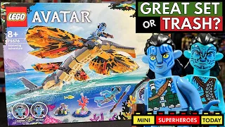 REVIEW: LEGO Avatar SKIMWING ADVENTURE  - The Way of Water Set 75576