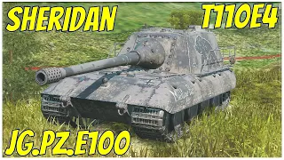 T110E4, Jg.Pz.E100 & Sheridan ● WoT Blitz