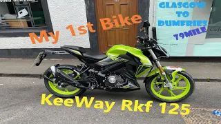 Keeway RKF 125 | Picking Up My New Bike | 79 Miles Drive