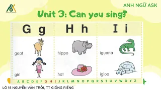 Gogo love English 1 - Unit 3: Can you sing? (cont)- Anh ngữ ASK