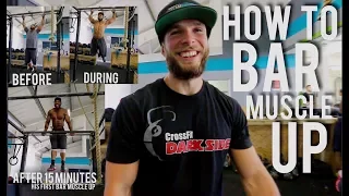 How to BAR MUSCLE UP if you have the strength