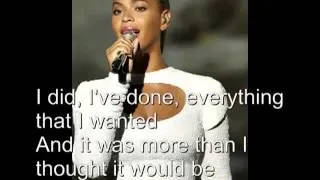 Beyoncé Knowles I Was Here HQ with Lyrics