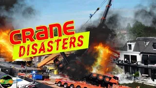 Most Terrifying Crane Accidents Caught on Camera ─ Extremely Dangerous Crane Fails #2
