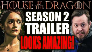I CANNOT Wait for MORE! House of the Dragon Season 2 Trailer REACTION