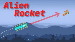 Alien Rocket - Bad Piggies (Field of Dreams)