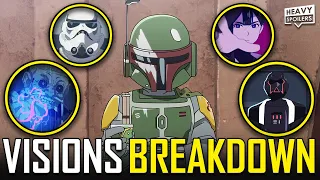 STAR WARS Visions Breakdown | Every Episode Explained, Easter Eggs And Full Series Review | 1-9