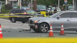 West Hartford crash, officer-involved shooting leaves 1 dead