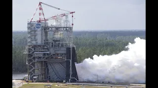 RS-25 Engine Test - 4K Full Duration