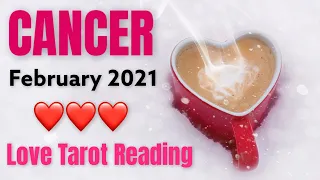 Cancer ❤️ February 2021 Love Tarot Reading | Cancer Tarot Reading Today | Cancer Love Reading