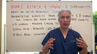 2 Supplements for HEART ATTACK💔💔and STROKE prevention.