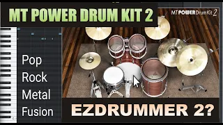 EZDRUMMER GRATIS? MT POWER DRUM KIT 2 BATERIA SENSACIONAL