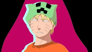 If Naruto was in Minecraft | MinecrafT Anime. | Creeper's handholding 2 | PSYCHO hinata.