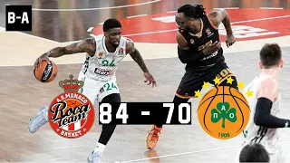 Monaco - Panathinaikos 84-70 | Full Highlights | Euroleague Round 27 | 08.03.2023