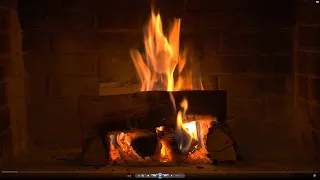 Real fireplace 🔥 - Vrai feu de cheminée 🔥