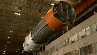 The Expedition 43 Soyuz Spacecraft Is Prepared for Launch 720p/Nasa video/Nasa information