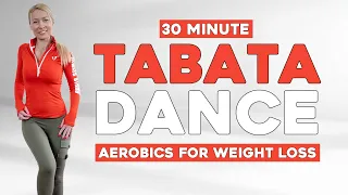 30 MIN DANCE CARDIO WORKOUT TABATA Dance Cardio Aerobics For Weight Loss Knee Friendly No Jumping